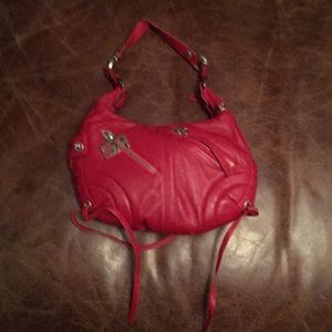 Sonia Rykiel red leather purse